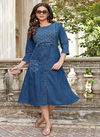 DENIMOS 05 Fancy Anarkali Designer Ethnic Wear Cotton Kurtis Collection